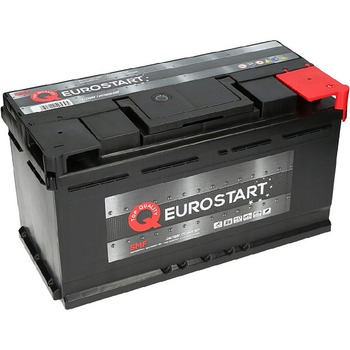 Аккумулятор автомобильный 100Ач 800А "+" справа EUROSTART, 6008000, /