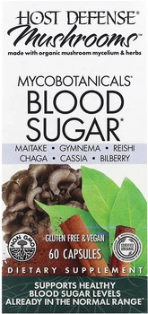 Грибний комплекс Fungi Perfecti MycoBotanicals Blood Sugar 60 капсул (633422704746)