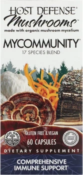 Комплекс грибів Fungi Perfecti Mushrooms Comprehensive Immune Support 60 капсул (633422038124)