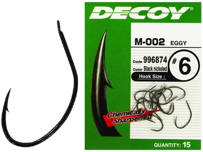 Крючок Decoy M-002 Eggy 14, 15 шт / уп