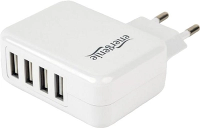 Ładowarka do telefonów EnerGenie Universal USB charger 3.1 A White (8716309102544)