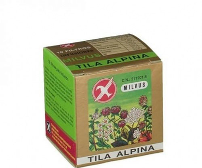 Herbata Milvus Lime Blossom Alpine 10 saszetek (8470002112018)