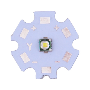 Світлодіод на підкладці зірка d20 CREE XPE Білий