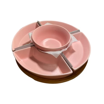 Менажница на подставке Puzzle Stenson YG01100 29d 6пр/наб pink