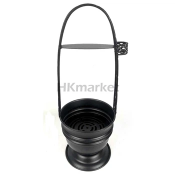 Корзина для углей Орнамент Black Большая