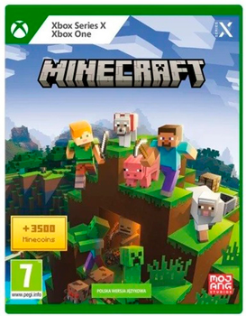 Gra na Xbox One/Xbox Series X Minecraft i 3500 Minecoins (0196388226085)