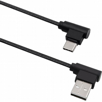 Кабель Qoltec USB Type-C - USB Type-A 2.0 1 м Black (5901878504957)