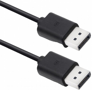 Kabel Qoltec DisplayPort - DisplayPort v.1.2 1.8 m czarny (5901878503615)