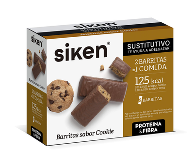 Батончики Siken шоколадні 8 шт (8424657109367)