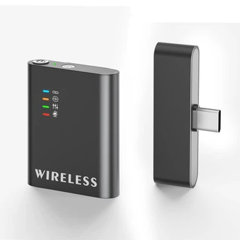 Беспроводной петличный микрофон EMISSE для Android USB C Type C iPhone 15 Pro