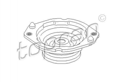Опора амортизатора TOPRAN / HANS PRIES 700362 Renault Laguna 8200002876