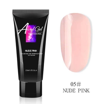 Акрил-гель(полигель) Acryl Gel Professional Nude Pink № 05 (Розовый) 15 мл