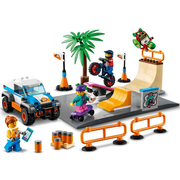 Zestaw klocków LEGO City Skatepark 195 elementów (60290)