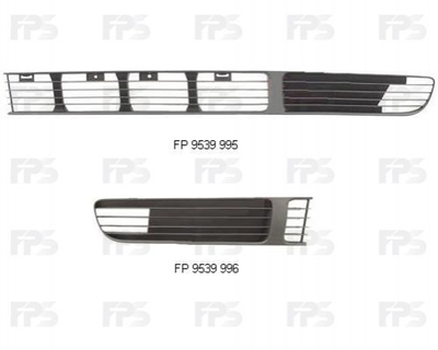 Бампер FPS FP 9539 995 Volkswagen Passat 3B0853677B41, 3B0853677, 3B0807677B41