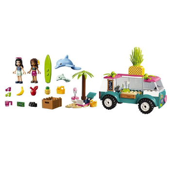 Zestaw klocków Lego Friends 4+ Food truck z sokami 103 części (41397)