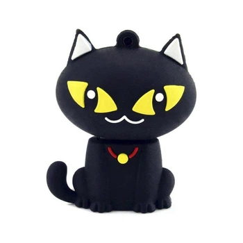 Флешка 16GB USB 3.0 "Черный кот"