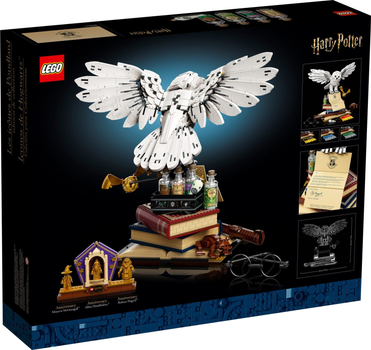 Zestaw klocków Lego Harry Potter Ikony Hogwartu edycja kolekcjonerska 3010 części (76391)