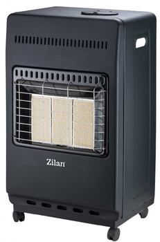 Побутовий газовий обігрівач Zilan ZLN2830 (4,2 кВт) з балон 11 кг + редуктор зі шлангом