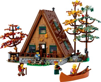 Конструктор LEGO Ideas А-подібна хатинка 2082 деталі (21338)