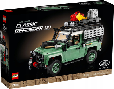 Конструктор LEGO Land Rover Classic Defender 2336 деталей (5702017416908)