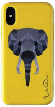 Панель Wilma Savanna Elephant для Apple iPhone 6/7/8 Yellow (7340098772544)