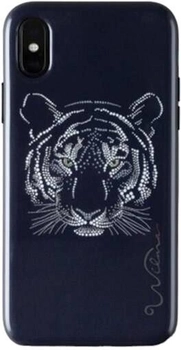 Etui Wilma Savanna Tiger do Apple iPhone X/Xs Black (7340098771899)