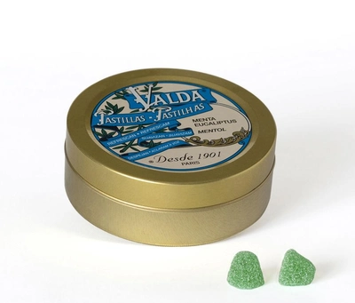 Льодяники Valda Mint Pills-Eucalyptus With Sugar 50 г (8470002367296)