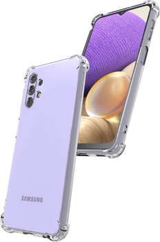 Etui Mercury Bulletproof do Samsung Galaxy A32 5G Transparent (8809803483209)