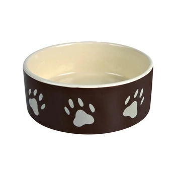 Миска для кота Trixie 300 мл керамічна, коричнева