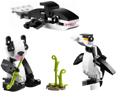 Zestaw klocków LEGO Creator 3 in 1 Panda 83 elementy (30641)