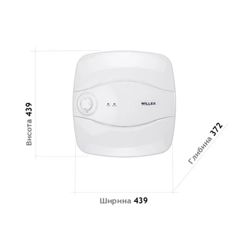 Бойлер Willer PU25R Optima Mini (монтаж під мийкою)