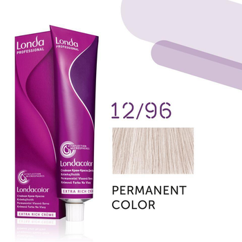 Крем-краска для волос Londa Professional Color 12.1 специальный блонд пепельный, 60 мл