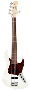 Бас-гітара SADOWSKY MetroLine 21-Fret Vintage J/J Bass, Alder, 5-String (Solid Olympic White High Polish)