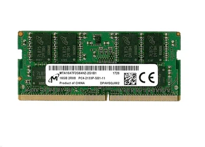 Оперативна пам'ять Micron 16 GB SO-DIMM DDR4 2133 MHz (MTA16ATF2G64HZ-2G1B1)