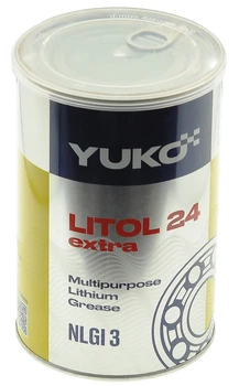 Мастило YUKO Літол-24 0,8 кг банку 1л жесть