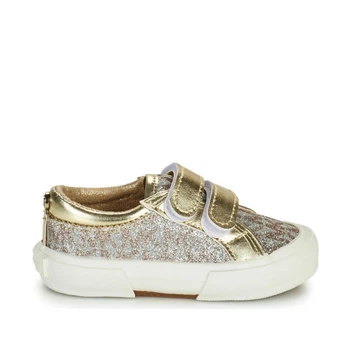 Кроссовки Michael Kors Ima Tinsel Ez-Gold Monogram Glitter 12-IMA TNS EZ-2 21р. 12,7 см