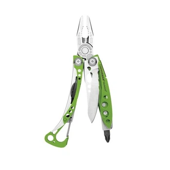 Мультитул LEATHERMAN Skeletool MOSS GREEN, чехол синтетический