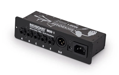 Патч-панель для педалборда ROCKBOARD MOD 1 V2 All-in-One TRS & XLR, IEC & Barrel Patchbay