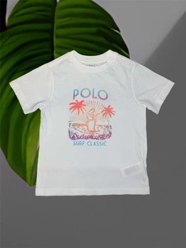 Футболка Polo Ralph Lauren 4 роки 110 см Біла