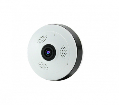 Панорамная он-лайн IP камера WiFi Шайба UKC V380 White (CAM_3708)