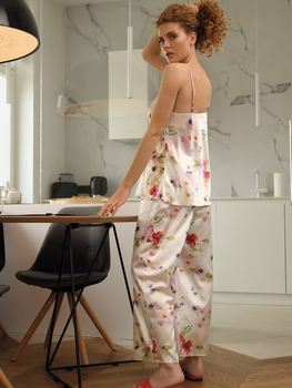 Piżama damska (podkoszulek + spodnie) DKaren Dk-Kc XS Jasnoróżowa (5903251424906)