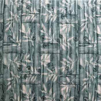 Самоклеющаяся 3D панель Sticker Wall бамбуковая кладка серая 700x700x8.5мм (055) SW-00000092