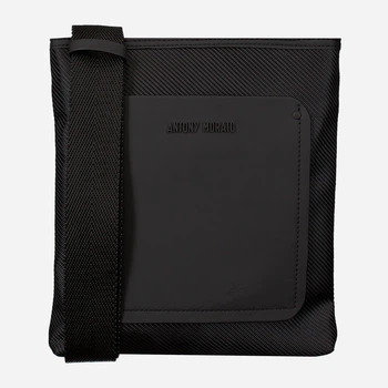 Torba listonoszka męska Antony Morato MMAB00112FA600113-9000 One Size Czarna (8059712345451)