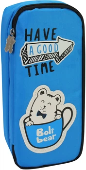 Пенал Cool For School 1 отделение Голубой (B-8691-blue)
