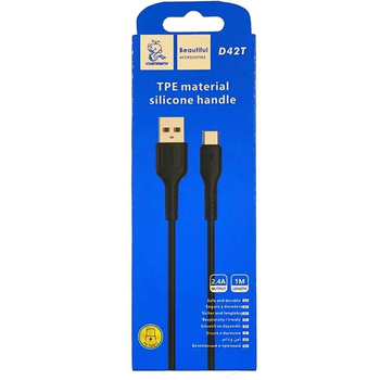 Cable Chargeur Android Denmen 2.4A - Réf.D01V