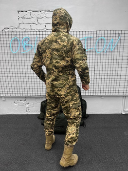 Тактический зимний теплый военный комплект RH-14 ( Куртка + Штаны ), Камуфляж: Пиксель ВСУ, Размер: S