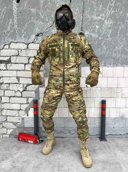 Тактический осенний военный комплект ARK/11 ( Куртка + Штаны ), Камуфляж: Мультикам, Размер: XL