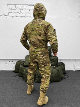 Тактичний зимовий теплий військовий комплект RH-14 ( Куртка + Штани ), Камуфляж: Мультикам, Розмір: L