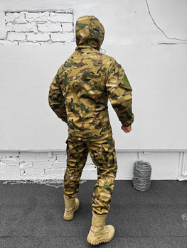 Тактичний зимовий теплий військовий комплект Short ( Куртка + Штани ), Камуфляж: Мультикам, Розмір: М