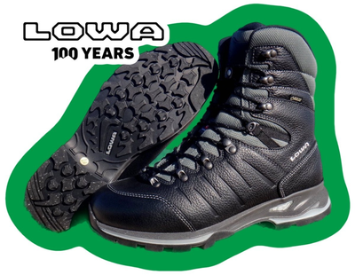 Черевики тактичні Lowa Yukon Ice II GTX Black (чорний) UK 3.5/EU 36.5